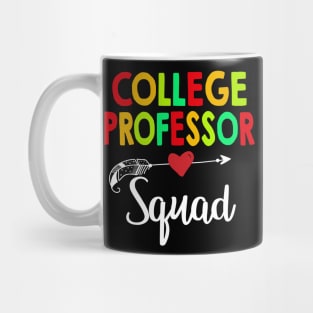 College Professor Squad Teacher Back To School Mug